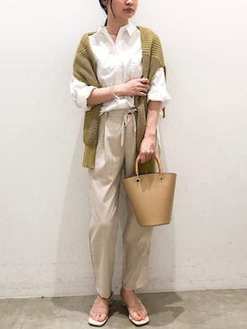 NUIさん（レディース・158cm）の春コーディネート