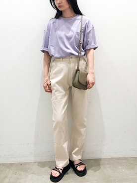 NUIさん（レディース・158cm）の春コーディネート