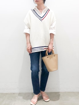 NUIさん（レディース・158cm）の春コーディネート