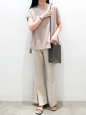 NUIさん（レディース・158cm）の夏コーディネート