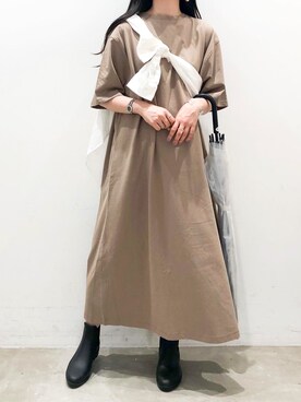 NUIさん（レディース・158cm）の夏コーディネート