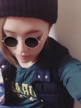 「アイテム（ダウンベスト、その他）」を使った、nari◡̈⋆さん（レディース・166cm）の秋コーディネート