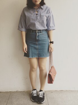 YOUYOUさん（レディース・161cm）の春コーディネート