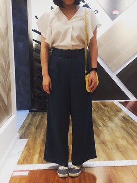 YOUYOUさん（レディース・161cm）の夏コーディネート