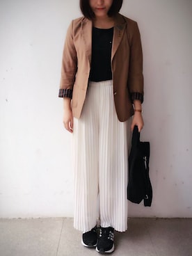 YOUYOUさん（レディース・161cm）の秋コーディネート