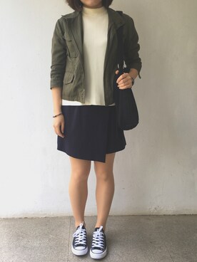 YOUYOUさん（レディース・161cm）の春コーディネート