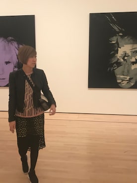 「Paul Smith（ポールスミス）のアイテム（ライダースジャケット）」を使った、Cathyさん（レディース・165cm）の冬コーディネート