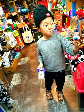 sewariさん（キッズ・110cm）の冬コーディネート