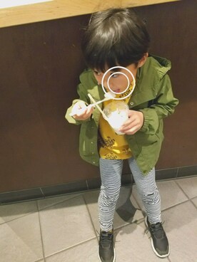 「bobochoses」｜「アイテム（ジャケット/アウター）」を使った、sewariさん（キッズ・120cm）の春コーディネート