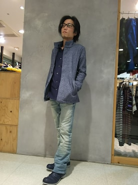 「アイテム（ブルゾン）」を使った、SUZUKIさん（メンズ・161cm・30代）の春コーディネート
