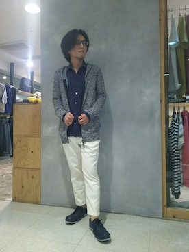 「アイテム（その他シューズ）」を使った、SUZUKIさん（メンズ・161cm・30代）の春コーディネート