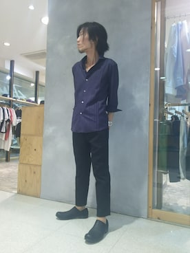 「アイテム（その他シューズ）」を使った、SUZUKIさん（メンズ・161cm・30代）の夏コーディネート