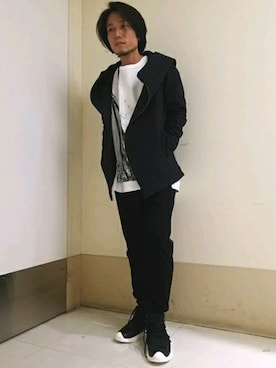 「アイテム（ブルゾン）」を使った、SUZUKIさん（メンズ・161cm・30代）の秋コーディネート