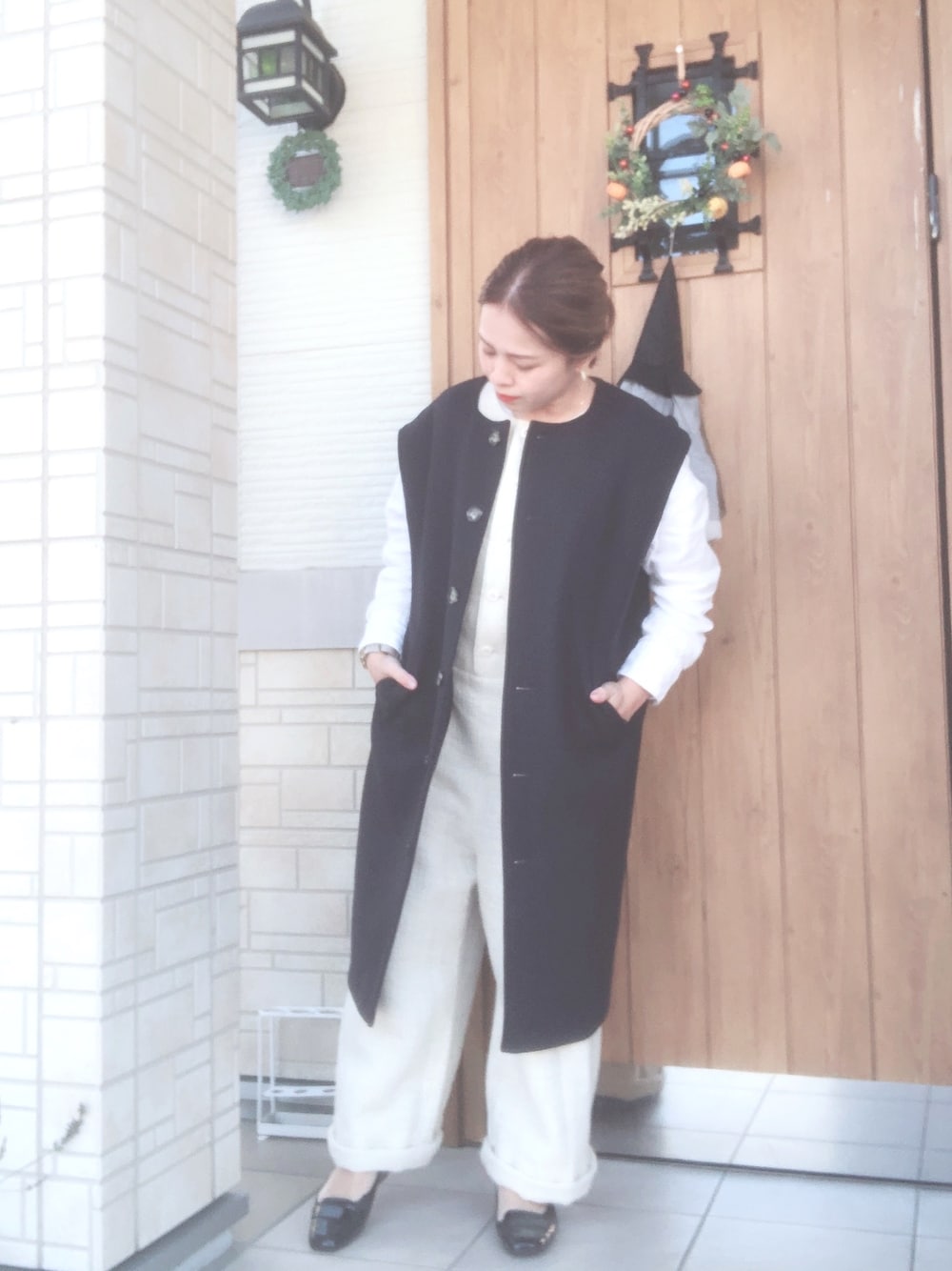 MAISON LENER】ノースリーブコート◇を使った人気ファッション