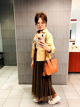 みゆみゆさん(レディース・160cm)の秋コーディネート