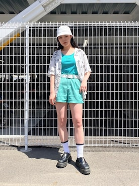 「アイテム（ファッション雑貨）」を使った、REIMIさん（レディース・162cm）の春コーディネート