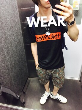 tbkさん（メンズ・162cm）の夏コーディネート
