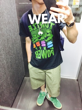 tbkさん（メンズ・162cm）の夏コーディネート