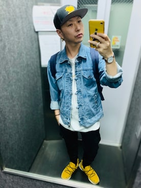 「VOLCOM（ボルコム）のアイテム（ジャケット/アウター）」を使った、tbkさん（メンズ・162cm）の秋コーディネート