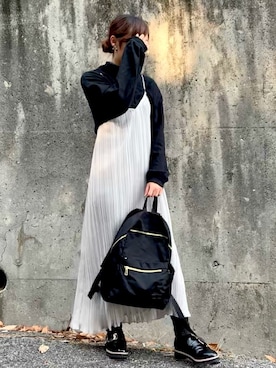 がんもさん（レディース・157cm）の冬コーディネート