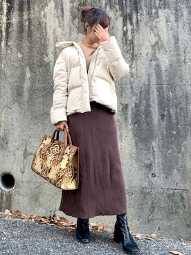 がんもさん（レディース・157cm）の冬コーディネート