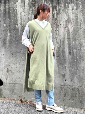 がんもさん（レディース・157cm）の春コーディネート