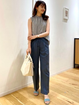 kibayama_sさん（レディース・163cm）の夏コーディネート