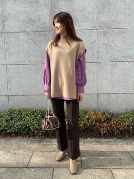 kibayama_sさん(レディース・163cm)の秋コーディネート