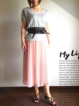 Mia さん(レディース・152cm)の夏コーディネート