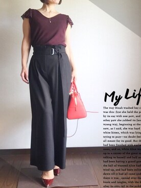 Mia さん（レディース・152cm）の秋コーディネート