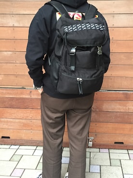 「SWAGGER（スワッガー）のアイテム」を使った、MASAさん（メンズ・174cm）の秋コーディネート