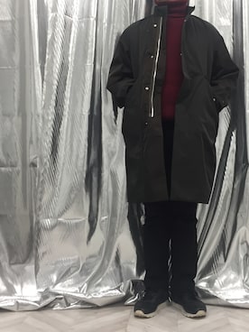 「アイテム（ブルゾン）」を使った、MASAさん（メンズ・174cm・30代）の冬コーディネート