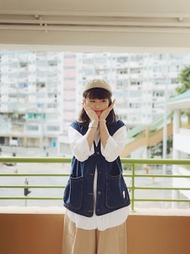 嵐 さん（レディース・163cm）の冬コーディネート