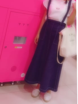 「cepo（セポ）のアイテム（トートバッグ）」を使った、chikaxeilさん（レディース・160cm）の秋コーディネート