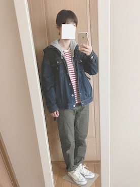 「ウォーリー」｜なりの介さん（レディース・159cm）の春コーディネート