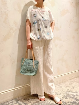 konnoooatsukoooさん（レディース・162cm）の夏コーディネート