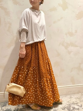 konnoooatsukoooさん（レディース・162cm）の夏コーディネート