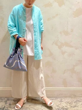 konnoooatsukoooさん（レディース・162cm）の夏コーディネート