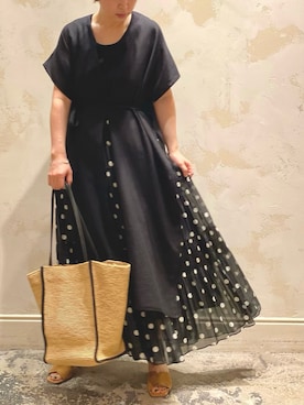 konnoooatsukoooさん（レディース・162cm）の夏コーディネート