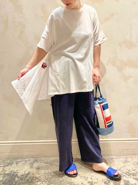 konnoooatsukoooさん（レディース・162cm）の夏コーディネート