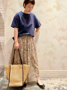 konnoooatsukoooさん（レディース・162cm）の夏コーディネート