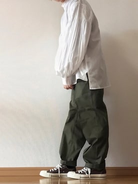 「mel（メル）のアイテム」を使った、LaLaさん（レディース・158cm）の春コーディネート