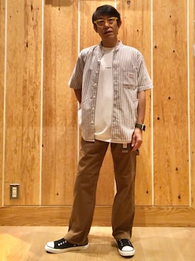 よしおさんさん（メンズ・162cm）の秋コーディネート