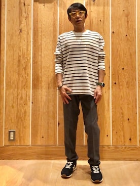 よしおさんさん（メンズ・162cm）の秋コーディネート