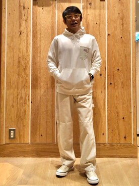「上級ワントーンコーデ」｜よしおさんさん（メンズ・162cm）の秋コーディネート