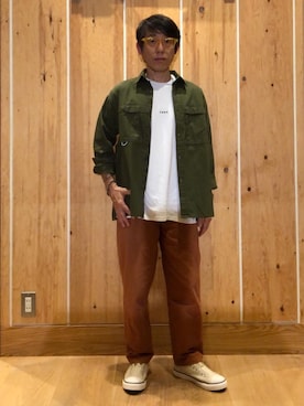 よしおさんさん（メンズ・162cm）の秋コーディネート