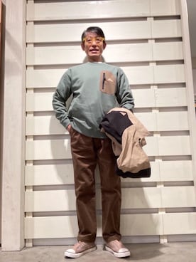 「コーデュロイの季節到来！」｜よしおさんさん（メンズ・162cm）の冬コーディネート