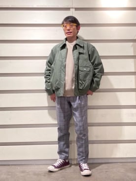 よしおさんさん（メンズ・162cm）の春コーディネート