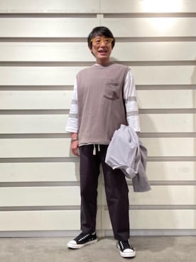 よしおさんさん（メンズ・162cm）の春コーディネート