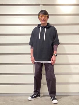 よしおさんさん（メンズ・162cm）の春コーディネート